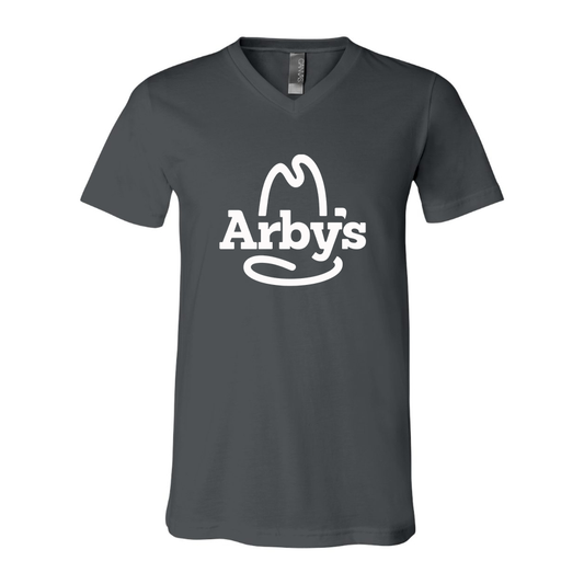 Men's Arby's BELLA + CANVAS - Jersey V-Neck T-Shirt