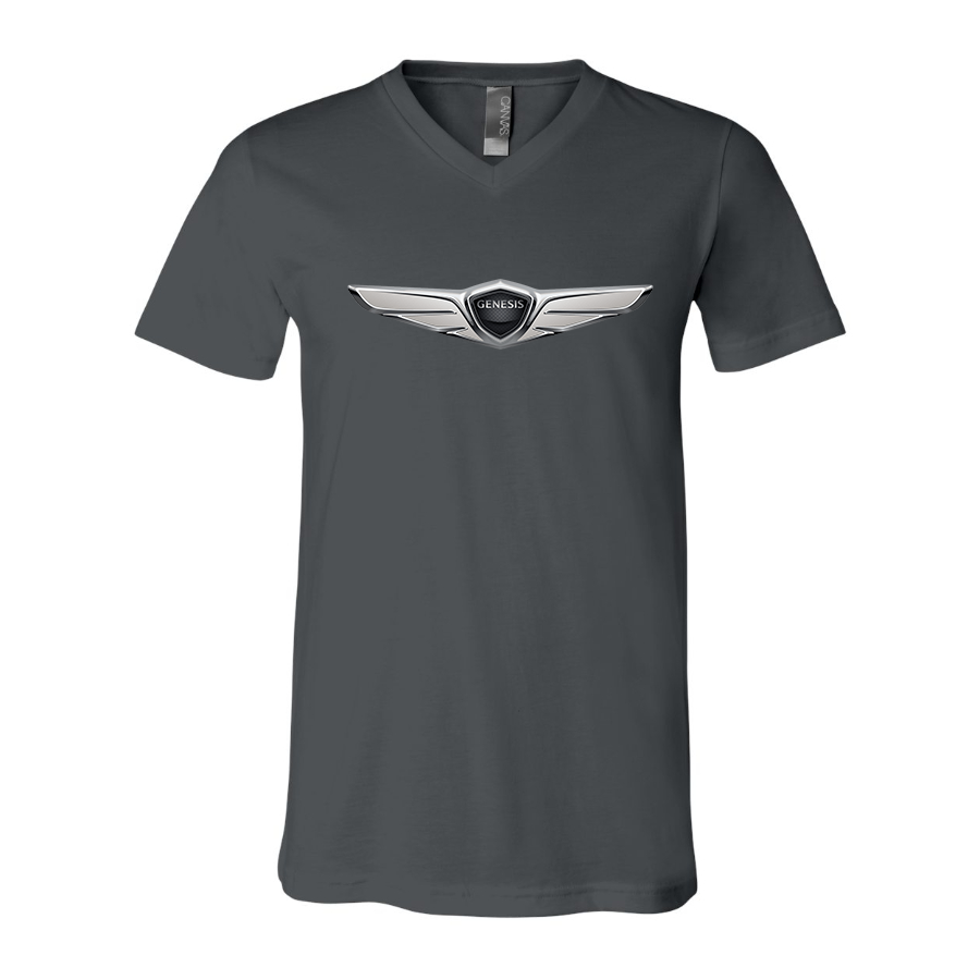 Men's Genesis Car BELLA + CANVAS - Jersey V-Neck T-Shirt