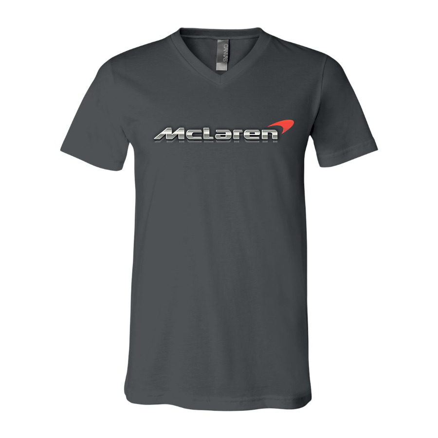 Men's Mclaren BELLA + CANVAS - Jersey V-Neck T-Shirt