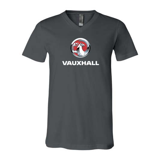 Men's Vauxcall motors BELLA + CANVAS - Jersey V-Neck T-Shirt