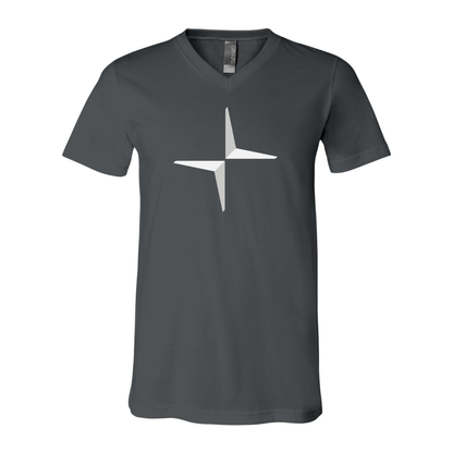 Men's Polestar Electric Car BELLA + CANVAS - Jersey V-Neck T-Shirt