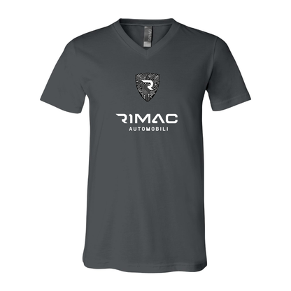 Men's Rimac Automobili  BELLA + CANVAS - Jersey V-Neck T-Shirt