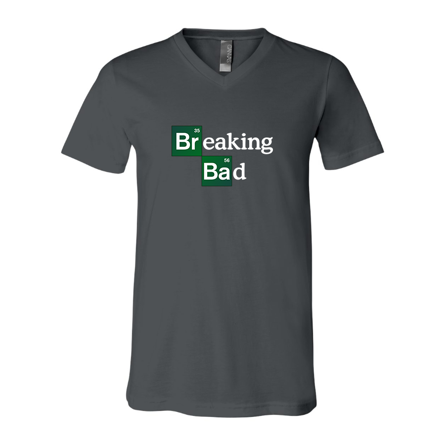 Men's Breaking Bad BELLA + CANVAS - Jersey V-Neck T-Shirt