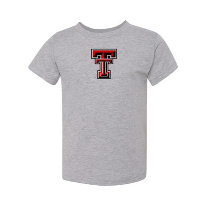 Texas Tech Red Raiders  BELLA  CANVAS Toddler Jersey Tee