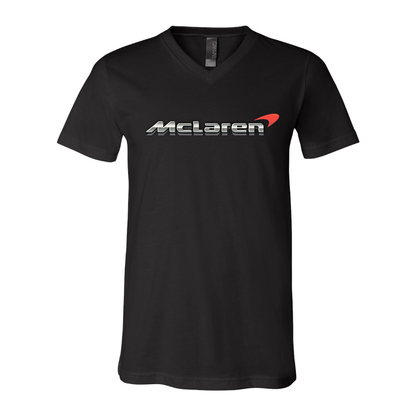 Men's Mclaren BELLA + CANVAS - Jersey V-Neck T-Shirt