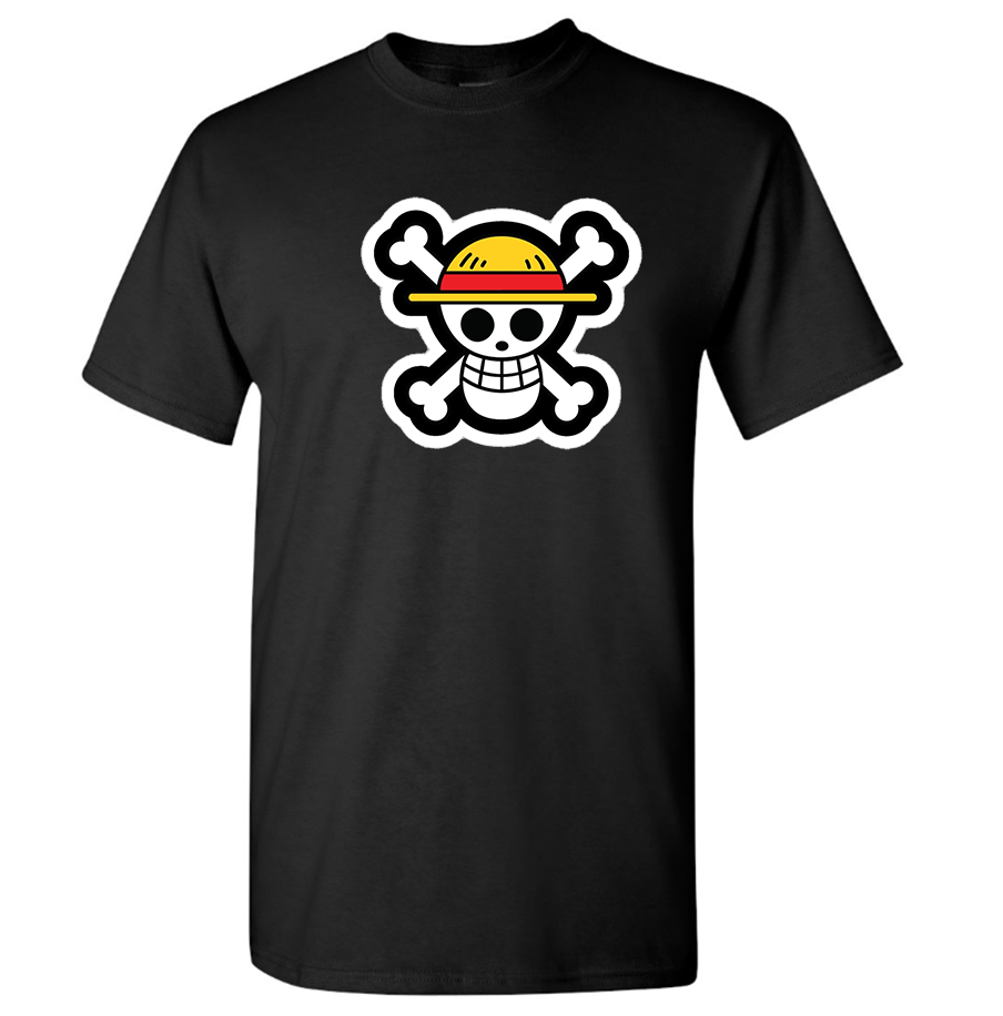 Men's Straw Hat  Cotton T-Shirt