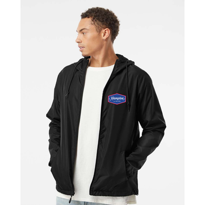 Men's Hampton by Hilton Independent Trading Co Lightweight Windbreaker Full-Zip Jacket