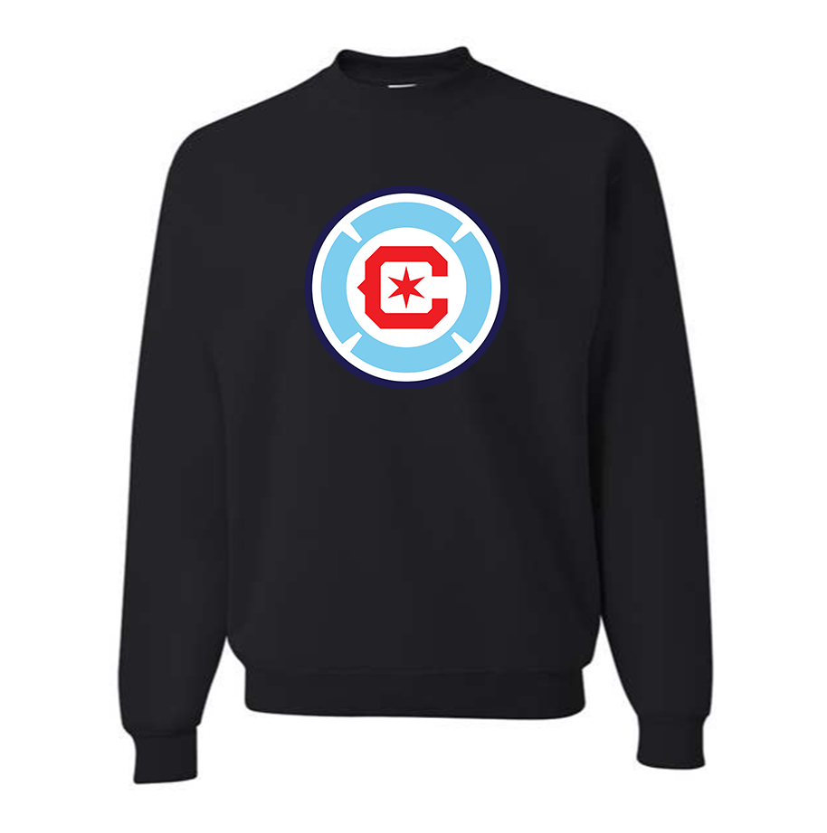 Men's Chicago fire Soccer Crewneck Comfy Sweatshirt