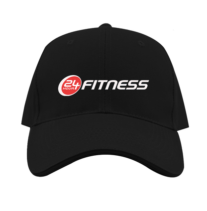 24 Hour Fitness Dad Baseball Cap Hat