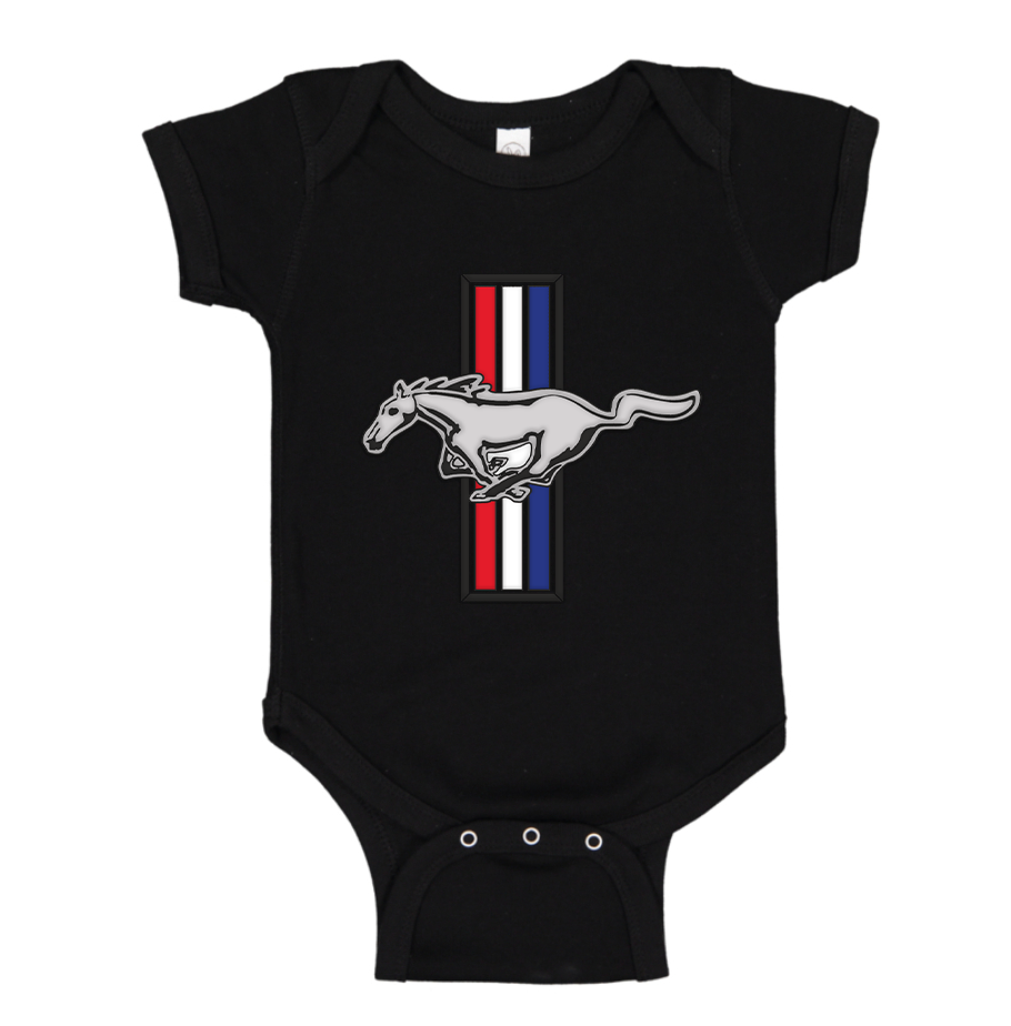 Mustang  Baby Romper Onesie