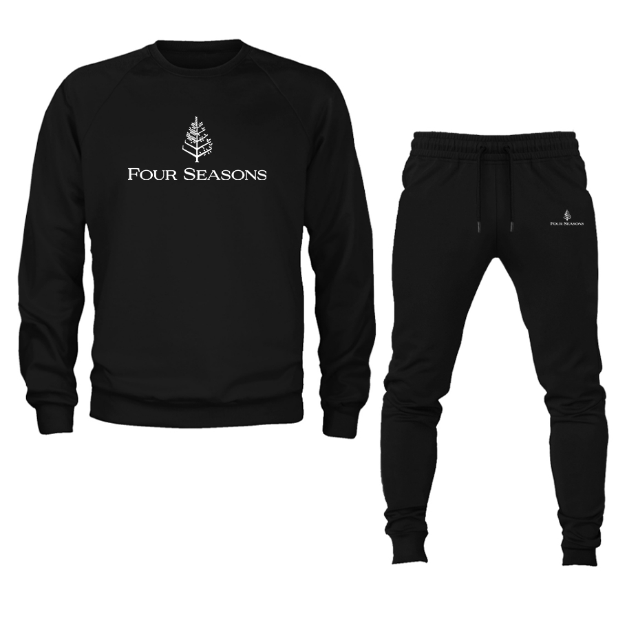 Men's Four Seasons  Crewneck Sweatshirt Joggers Suit