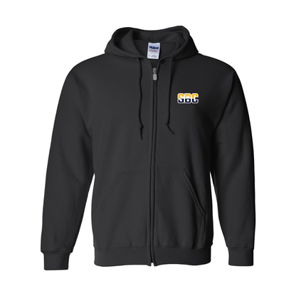 Men's Sun Belt Conference  Gildan  Heavy Blend Full Zip Hooded Sweatshirt
