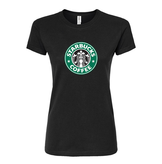 Women’s Starbucks Coffee Round Neck T-Shirt