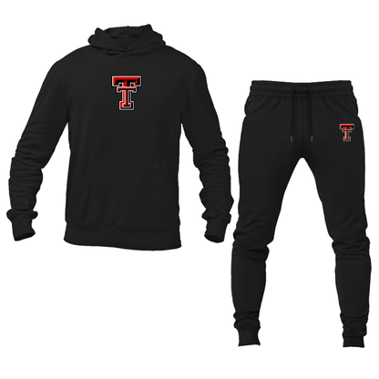 Men's Texas Tech Red Raiders  Hoodie Joggers Set