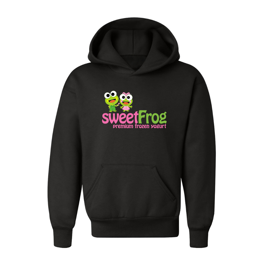 Youth Sweet Frog Frozen Pullover Hoodie