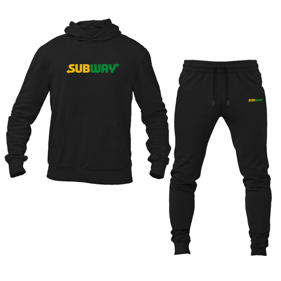 Men's Subway Hoodie Joggers Set