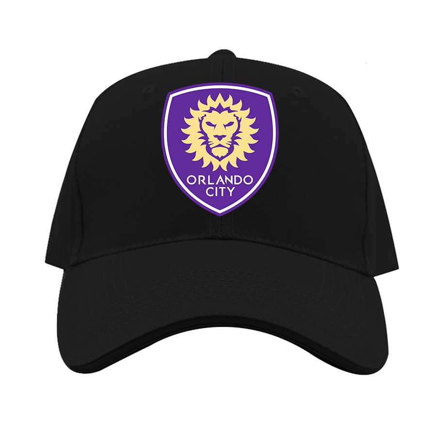 Orlando City Soccer Dad Baseball Cap Hat