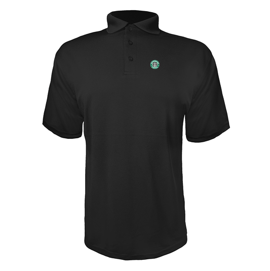 Men's Starbucks Coffee Polyester Polo