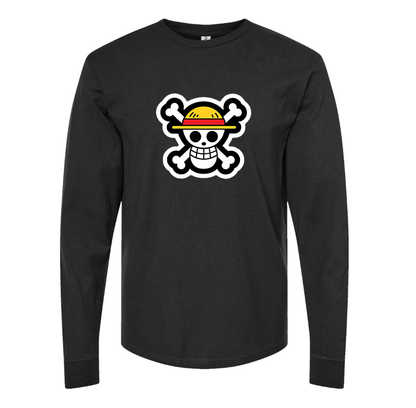 Men's StrawHat Long Sleeve T-Shirt