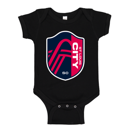 St. Louis City Soccer Baby Romper Onesie