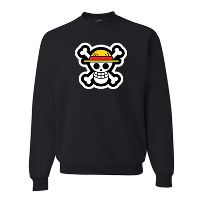 Men's StrawHat Crewneck Comfy Sweatshirt