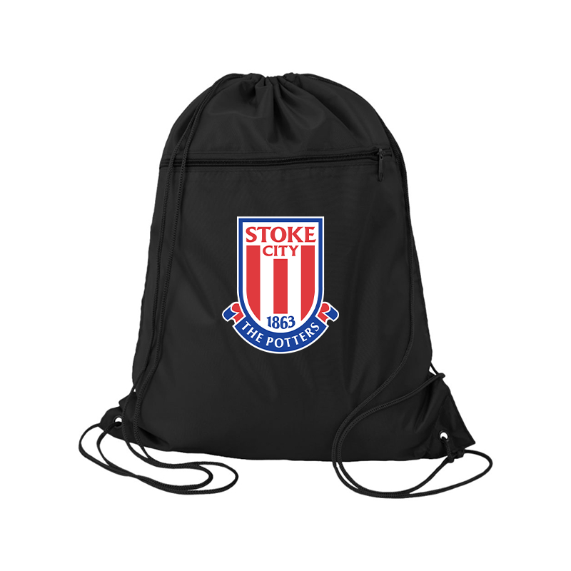 Stoke City Soccer Q-Tees - Polyester Cinchpack