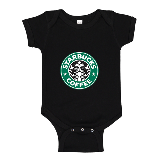 Starbucks Coffee Baby Romper Onesie