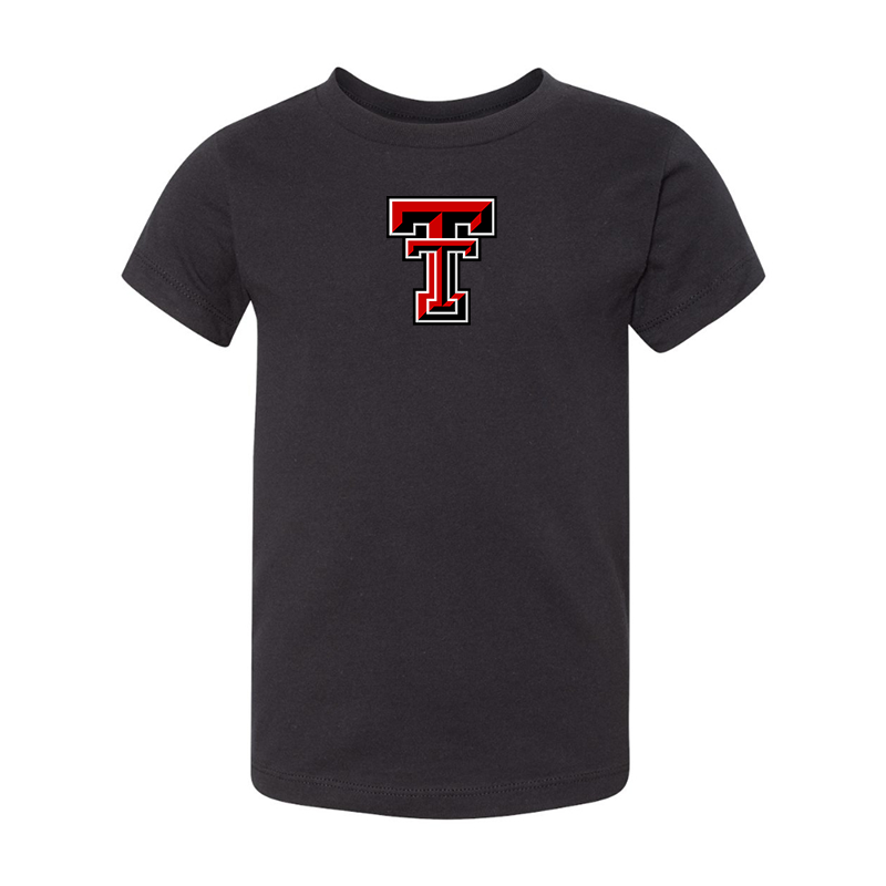 Texas Tech Red Raiders  BELLA  CANVAS Toddler Jersey Tee