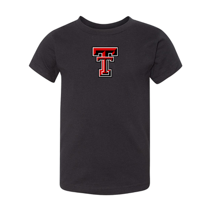 Texas Tech Red Raiders  BELLA  CANVAS Toddler Jersey Tee