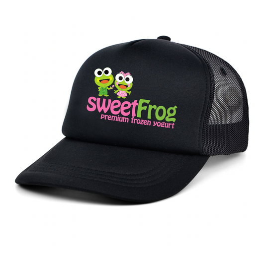 Sweet Frog Frozen Yogurt Trucker Hat