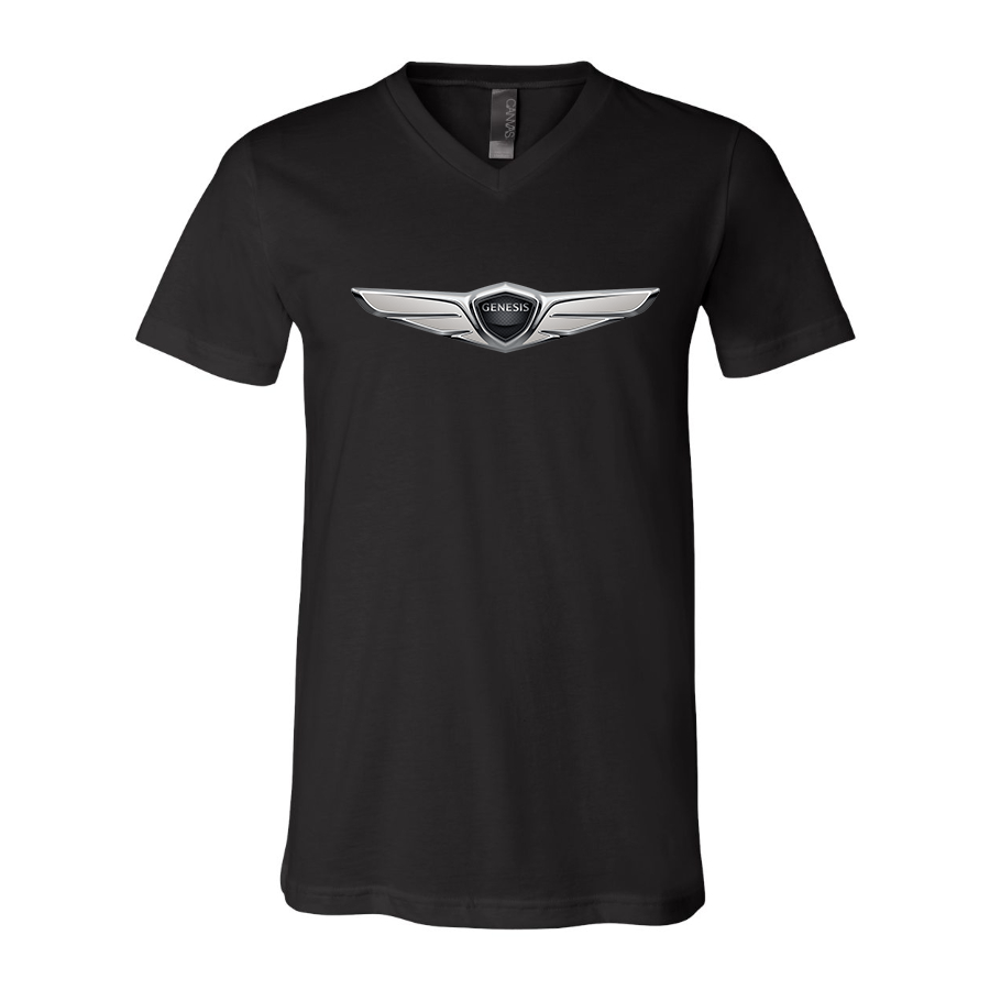 Men's Genesis Car BELLA + CANVAS - Jersey V-Neck T-Shirt