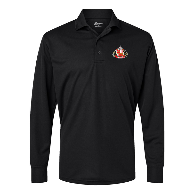Men's Sunderland AFC Soccer  Paragon Prescott Long Sleeve Polo