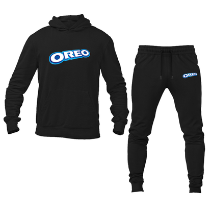 Men's Oreo Pullover Hoodie Joggers Set