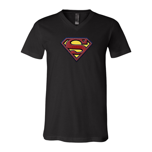 (Design Here) BELLA  CANVAS - Jersey V-Neck T-Shirt