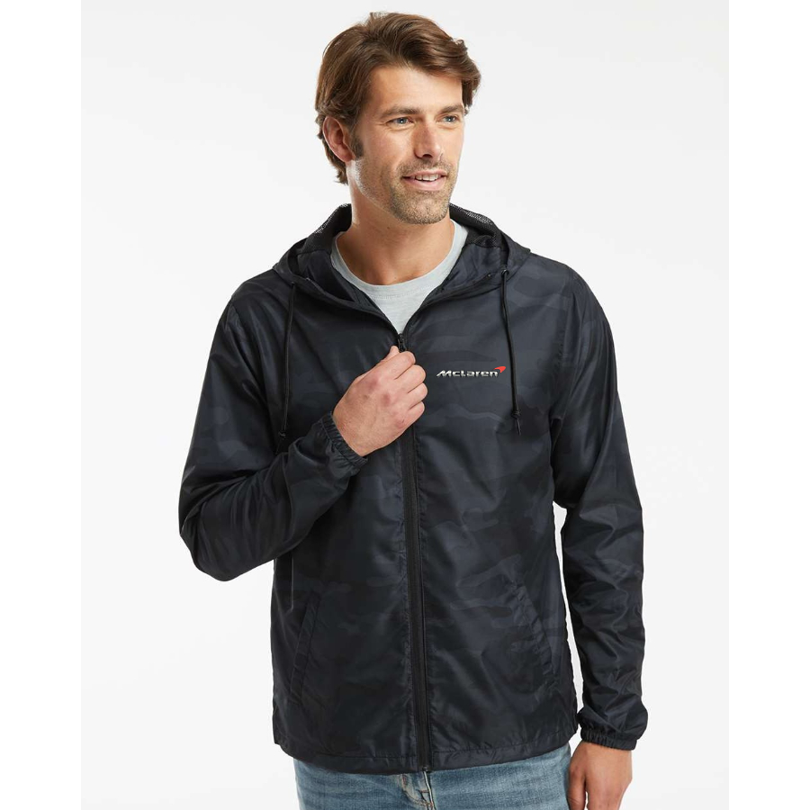 Men's Mclaren Independent Trading Co Lightweight Windbreaker Full-Zip Jacket