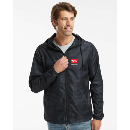 Men's Daihatsu Car Truck Independent Trading Co Lightweight Windbreaker Full-Zip Jacket