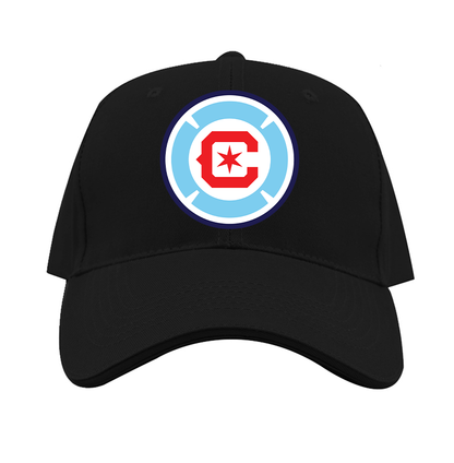 Chicago fire Soccer Dad Baseball Cap Hat