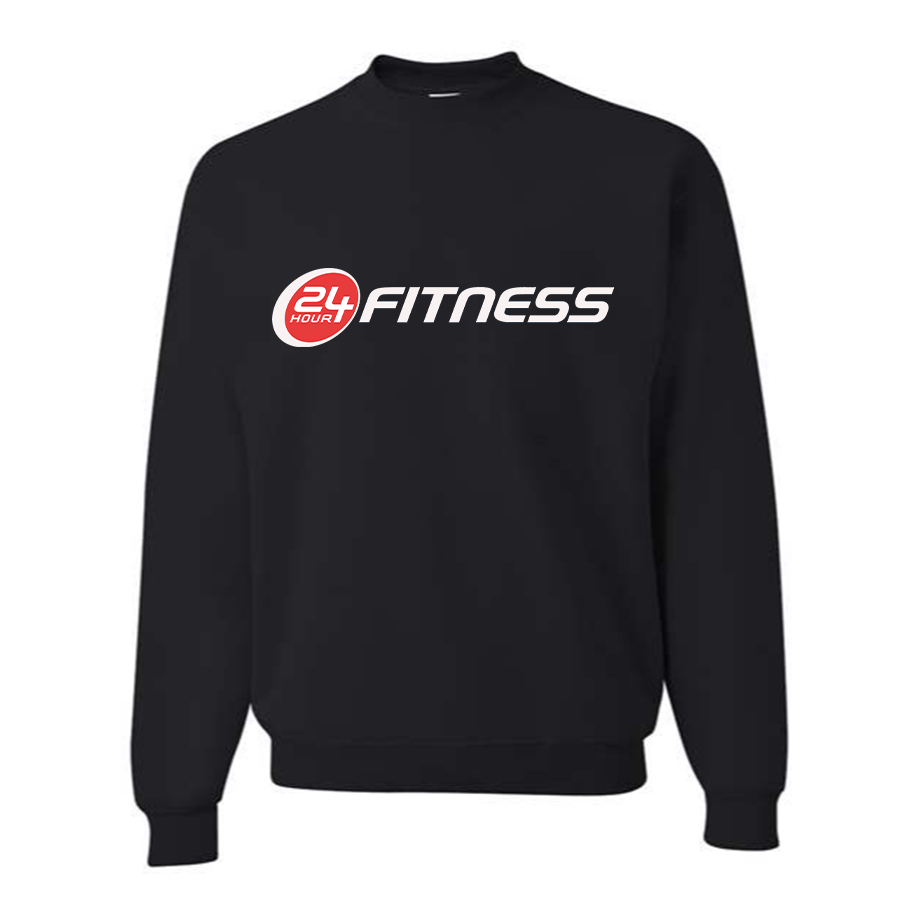 Men's 24 Hour Fitness Crewneck Comfy Sweatshirt