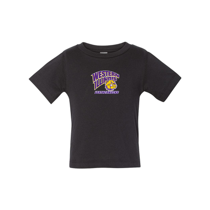 Western Illinois Leathernecks  BELLA CANVAS Infant Jersey Tee
