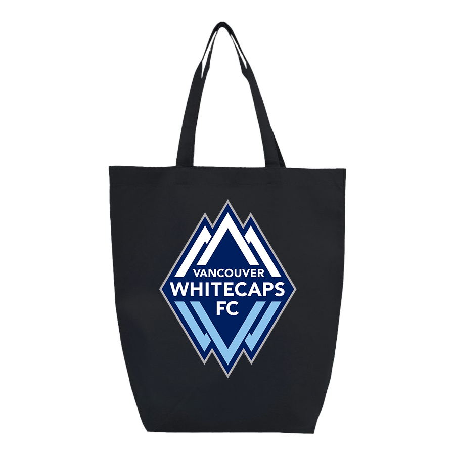 Vancouver Whitecaps FC Q-Tees Non-Woven Gusset Bottom Tote