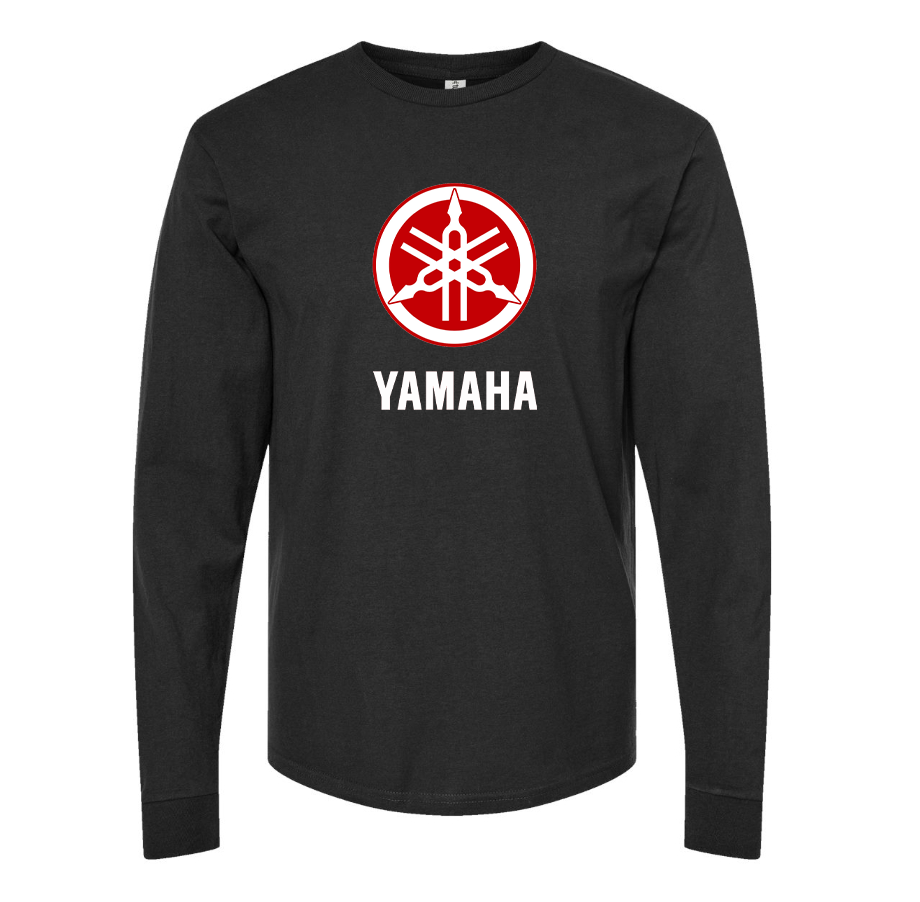 Men's Yamaha Motorcycle Long Sleeve T-Shirt