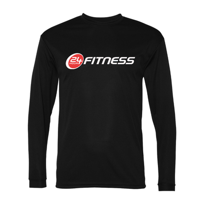 Men's 24 Hour Fitness Performance Long Sleeve T-Shirt