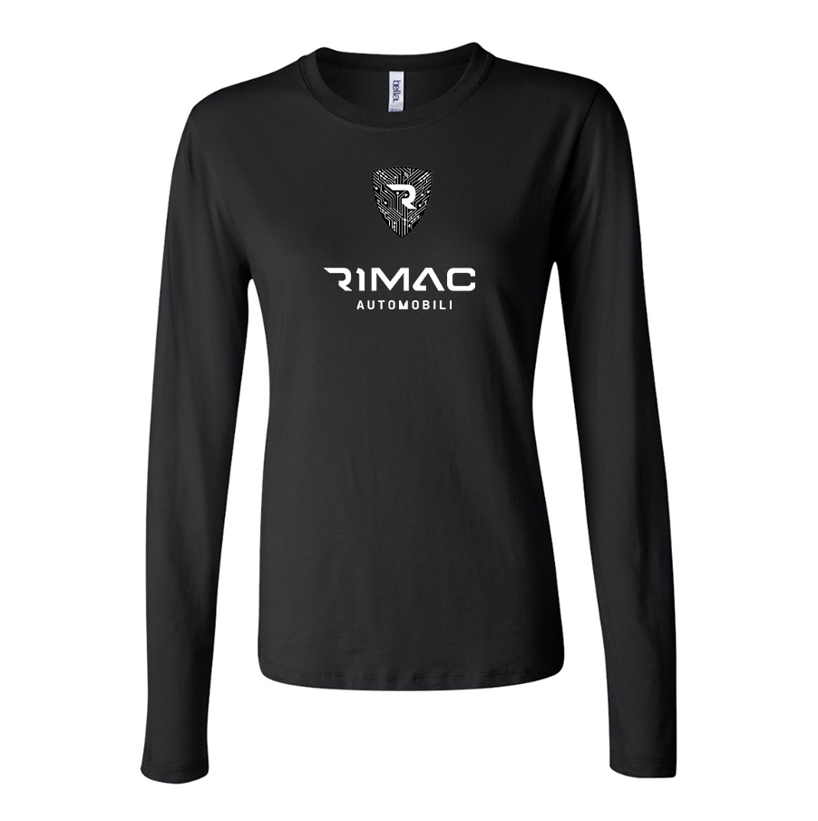 Women's Rimac Automobili Long Sleeve T-Shirt