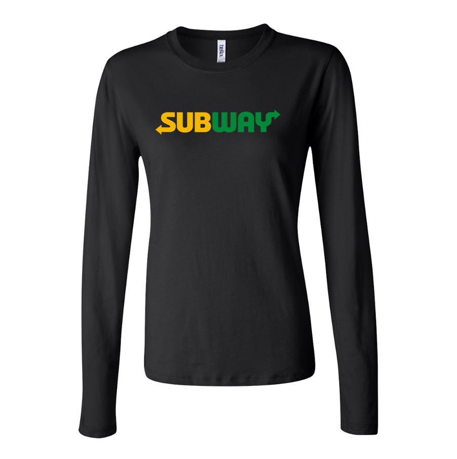 Women's Subway  Long Sleeve T-Shirt