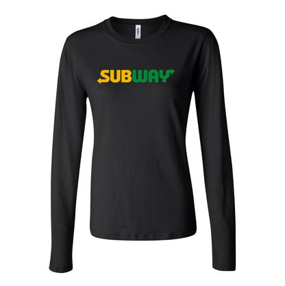 Women's Subway  Long Sleeve T-Shirt