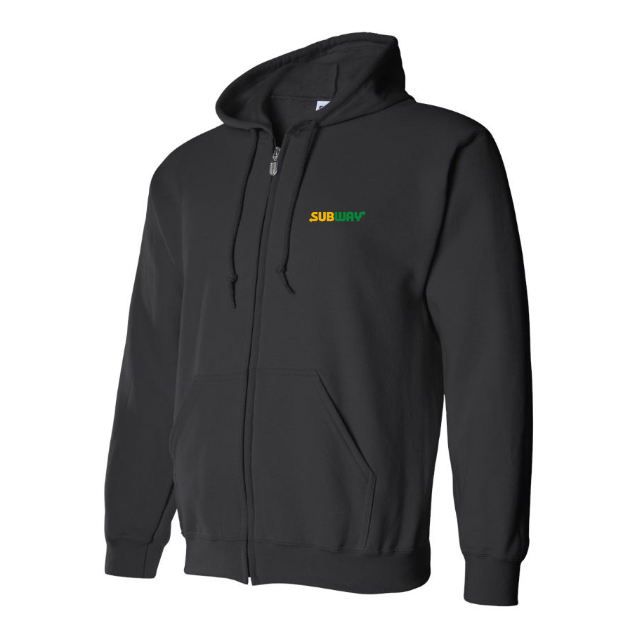 Men's Subway  Zipper Hoodie