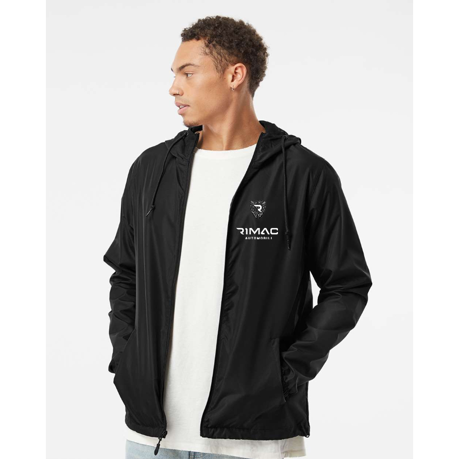 Men's Rimac Automobili Independent Trading Co Lightweight Windbreaker Full-Zip Jacket