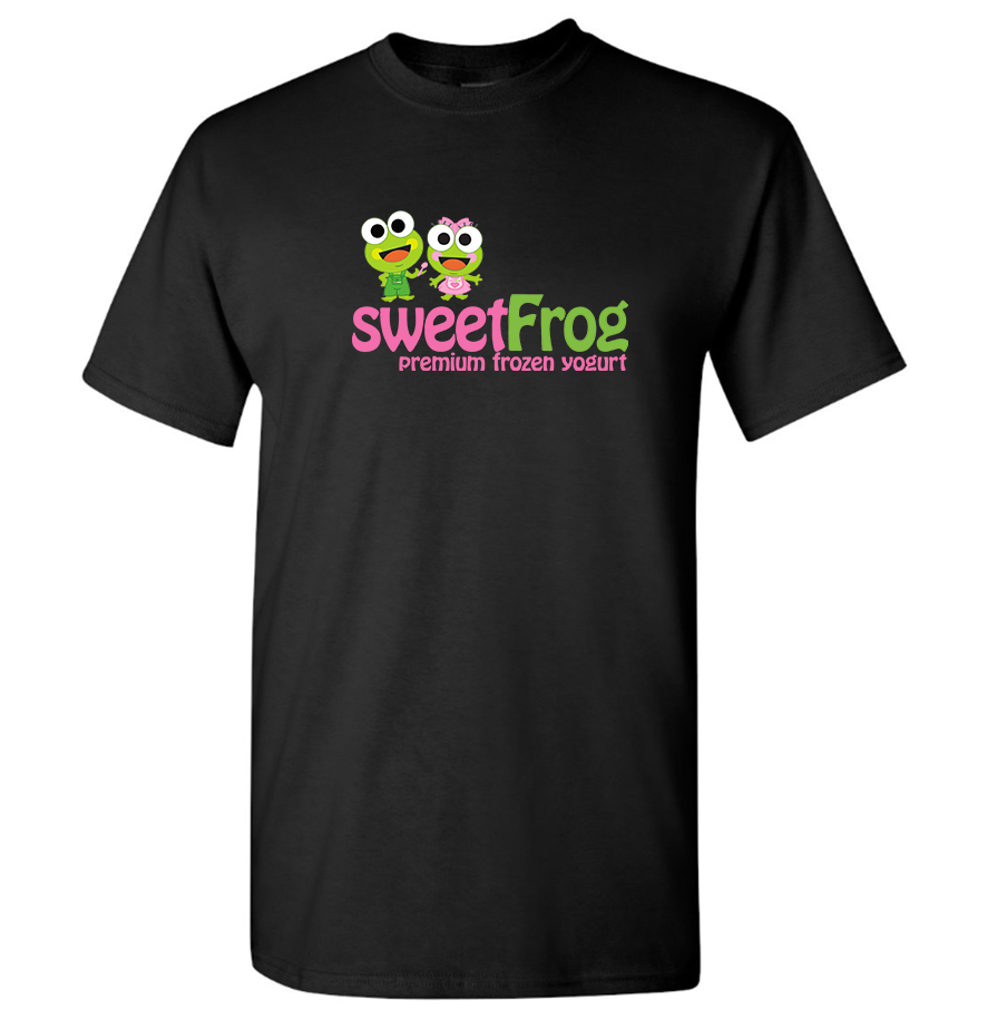 Men's Sweet Frog Frozen Cotton T-Shirt