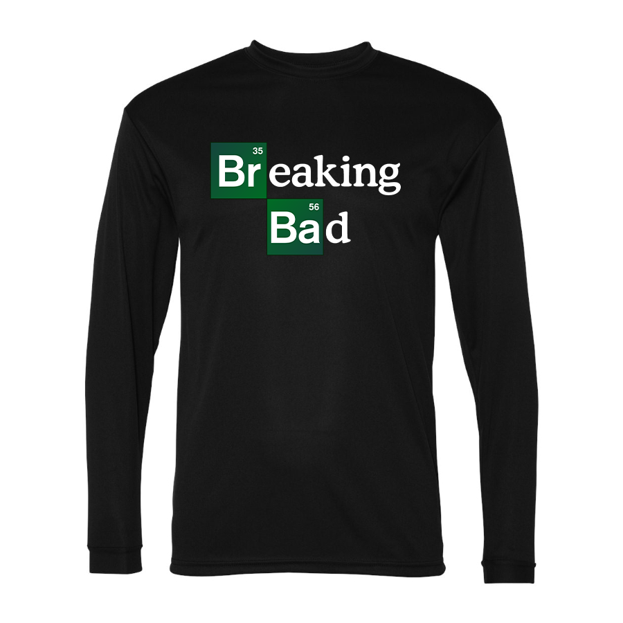 Men's Breaking Bad  Polyester Long Sleeve T-Shirt