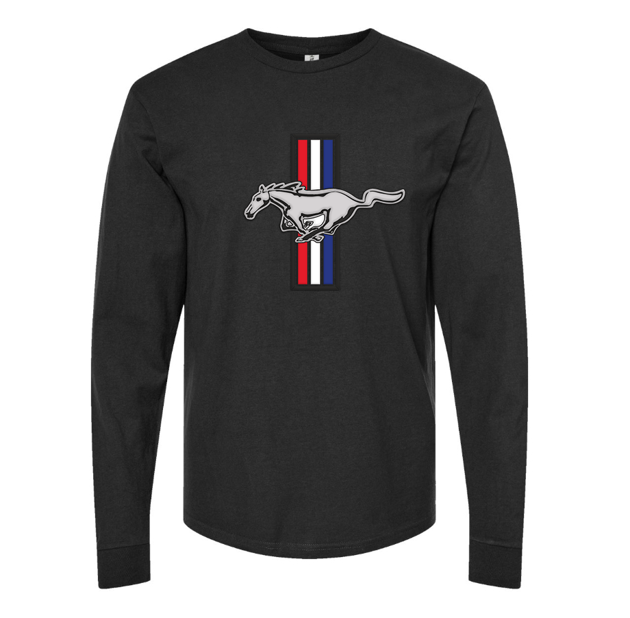 Men's Mustang  Long Sleeve T-Shirt